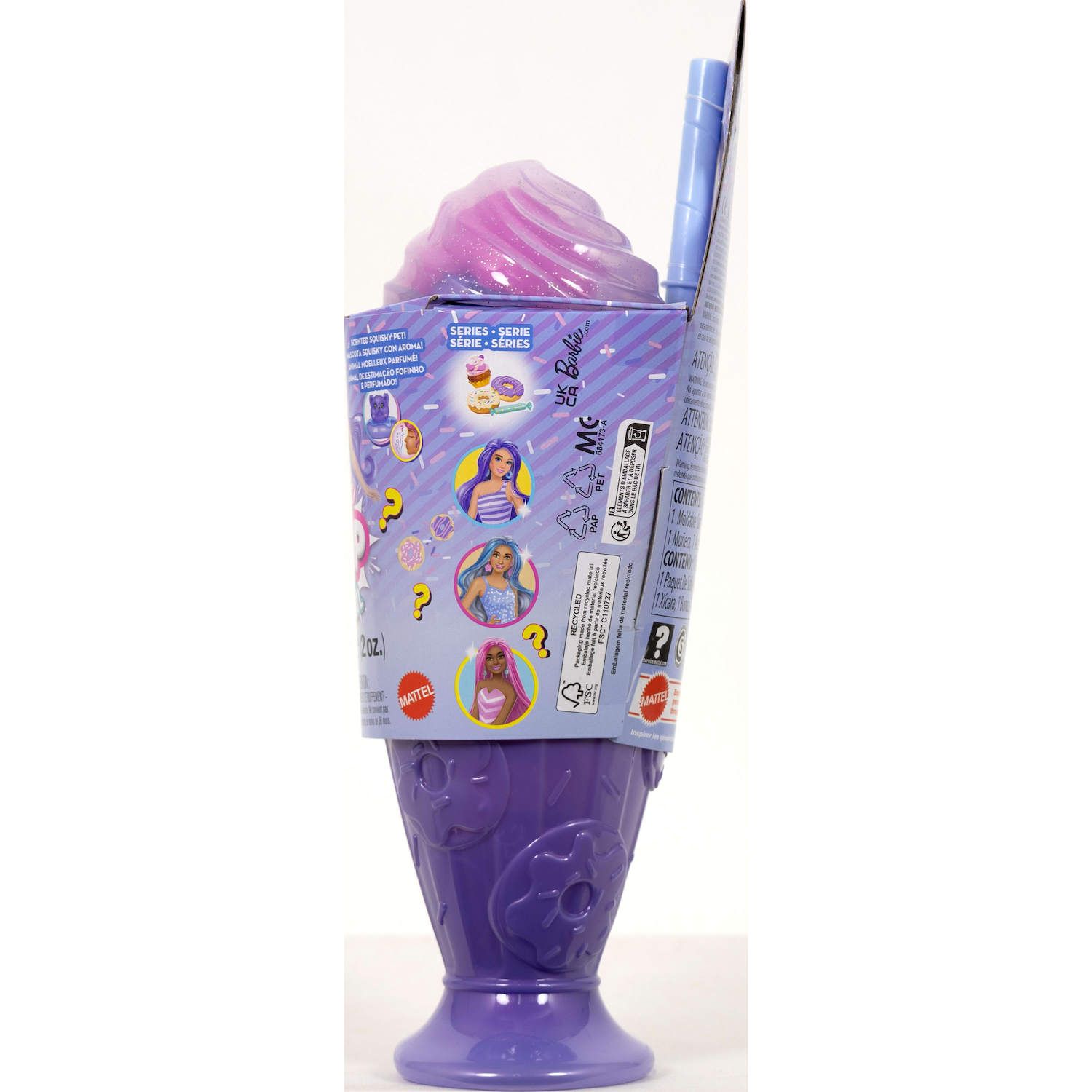 Детские куклы Barbie Pop Reveal Treat Series Doll & Accessories Set, Donut Dreams Theme — фото 5
