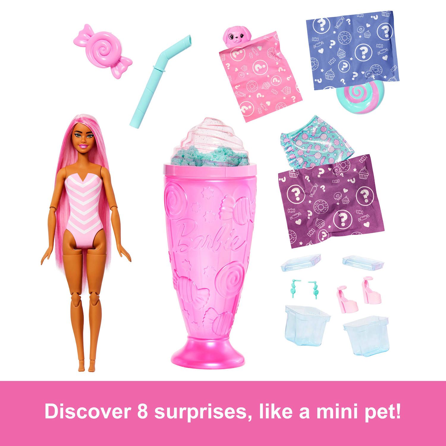 Детские куклы Barbie Pop Reveal Treat Series Doll & Accessories Set — фото 2