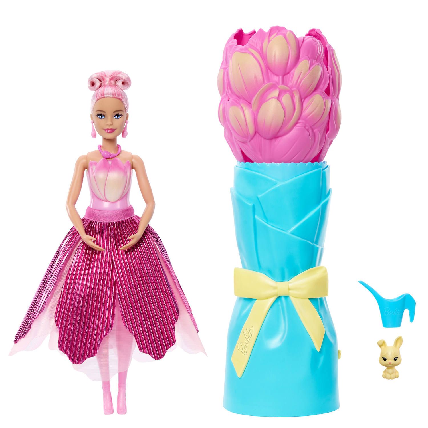 Детские куклы Barbie Petal Pop Scented Fashion Doll with Reveal Accessories