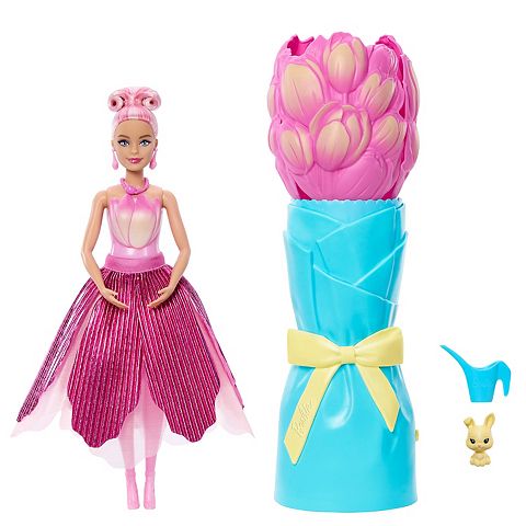 Детские куклы Barbie Petal Pop Scented Fashion Doll with Reveal Accessories