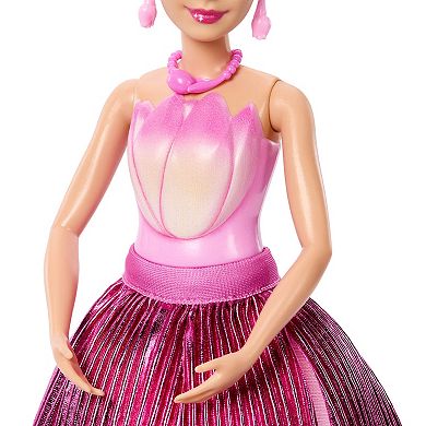 Barbie® Petal Pop Scented Fashion Doll with Reveal Accessories