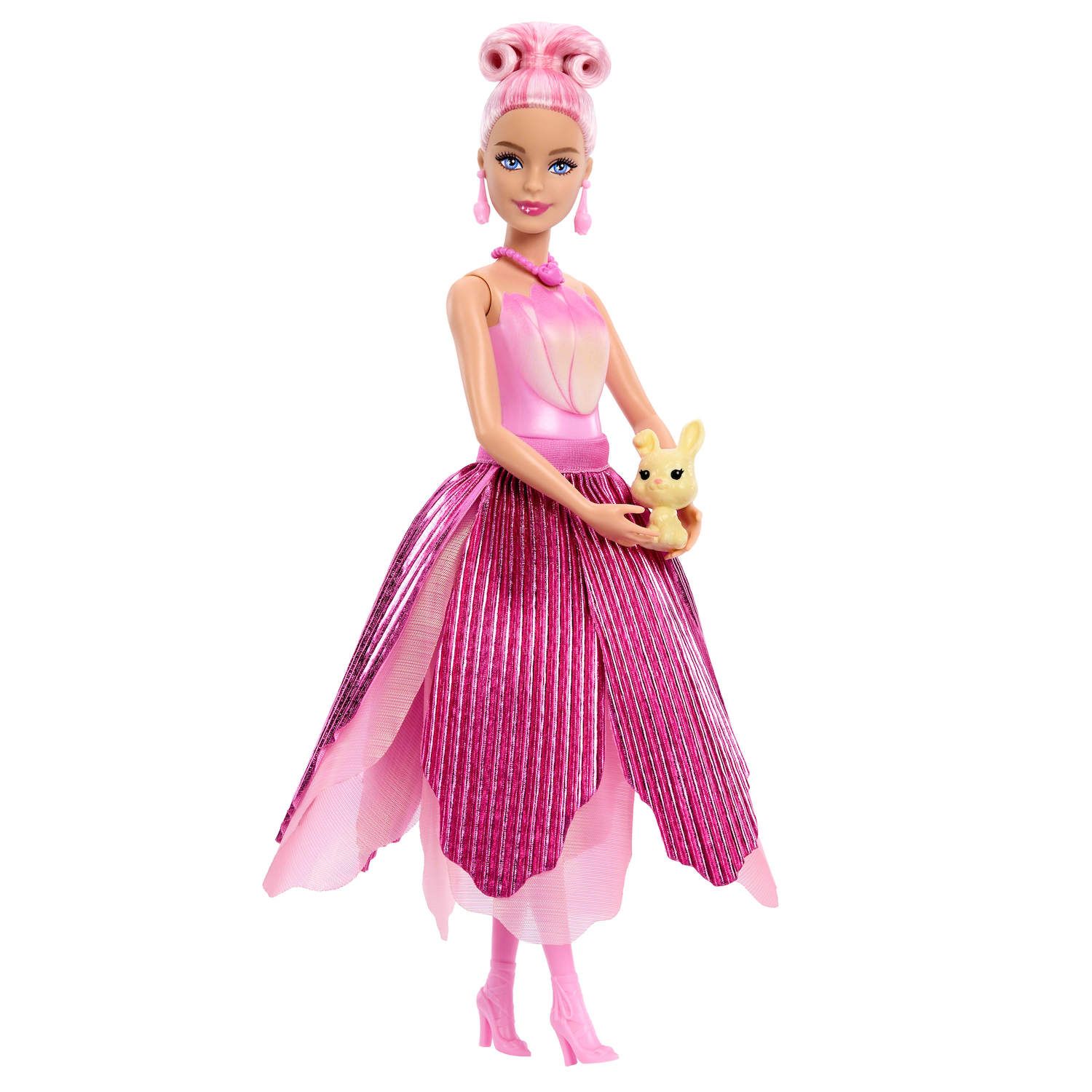 Детская кукла Barbie Petal Pop Scented Fashion Doll with Reveal Accessories — фото 5