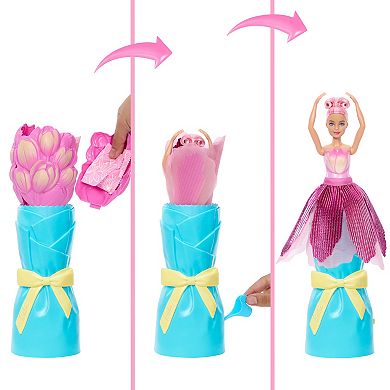 Barbie® Petal Pop Scented Fashion Doll with Reveal Accessories