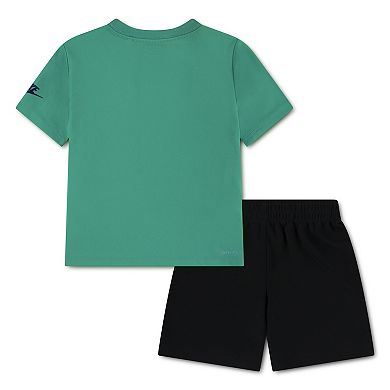 Toddler & Little Boys 2T-7 Nike Futura Dri-FIT Short Sleeve T-shirt & Shorts 2-Piece Set