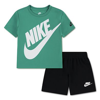 Toddler & Little Boys 2T-7 Nike Futura Dri-FIT Short Sleeve T-shirt & Shorts 2-Piece Set