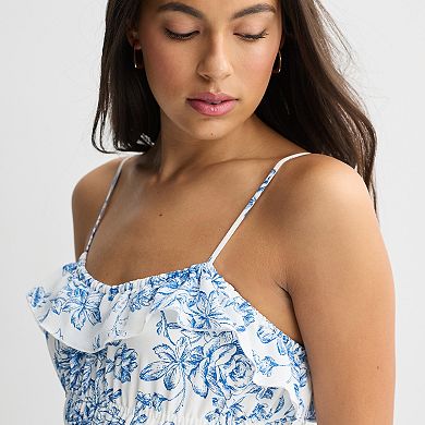 Juniors' Mary & Mo Americana Maxi Dress
