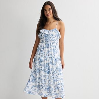 Juniors' Mary & Mo Americana Maxi Dress