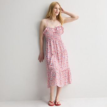 Juniors' Mary & Mo Americana Maxi Dress