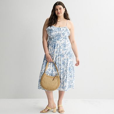 Juniors' Plus Size Mary & Mo Americana Maxi Dress