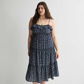 Juniors' Plus Size Mary & Mo Americana Maxi Dress