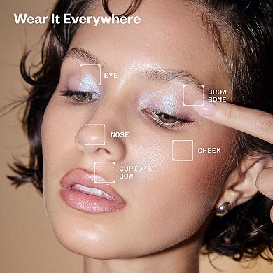 Shiny Objects Wet Glisten Highlighter Powder for Face and Eyes