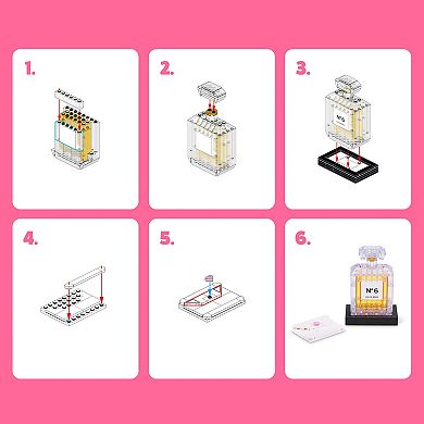 ZURU MAX Beauty Building Bricks Collection (128 Pieces)