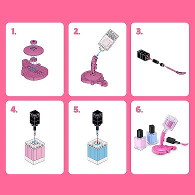 ZURU MAX Build More Beauty Collection Nail Polishes 131-pc. Set