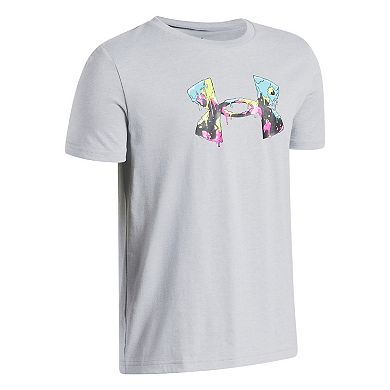 Boys 8-20 Under Armour Slime Logo Short Sleeve Graphic Tee