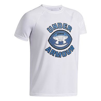 Boys 8-20 Under Armour Tech™ Chenille Football Short Sleeve Graphic Tee