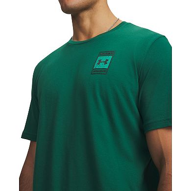 Men's Under Armour Box Wordmark Logo Short Sleeve Tee