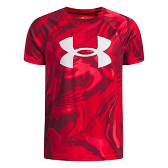 Boys 8-20 Under Armour Tech™ Big Logo Printed Short Sleeve Graphic Tee