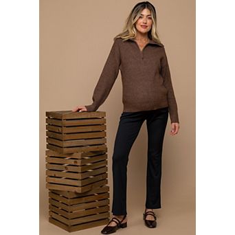 Maternity High Waist Maternity Kick Flare Pants