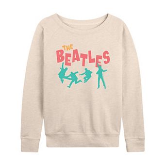 Women's The Beatles Silhouettes French Terry Long Sleeve Tee