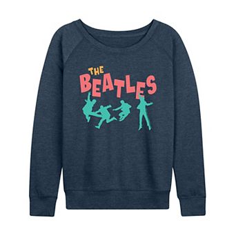 Women's The Beatles Silhouettes French Terry Long Sleeve Tee