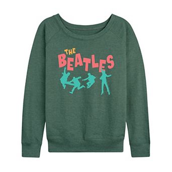 Women's The Beatles Silhouettes French Terry Long Sleeve Tee