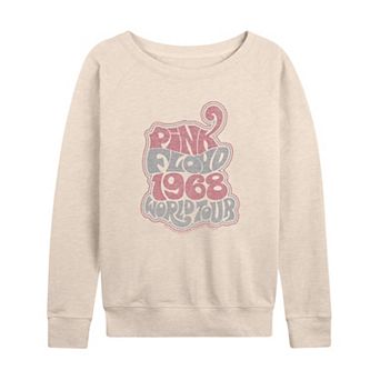 Women's Pink Floyd Groovy Retro French Terry Long Sleeve Tee