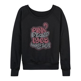 Women's Pink Floyd Groovy Retro French Terry Long Sleeve Tee