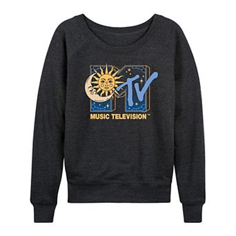 Women's MTV Celestial Logo French Terry Long Sleeve Tee