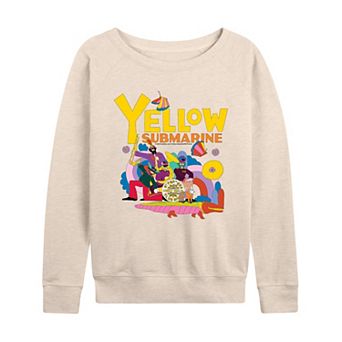 Women's The Beatles Yellow Submarine French Terry Long Sleeve Tee