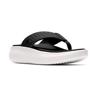 Clarks® Cloudsteppers Solevana Post Women's Cushioned Flip Flops