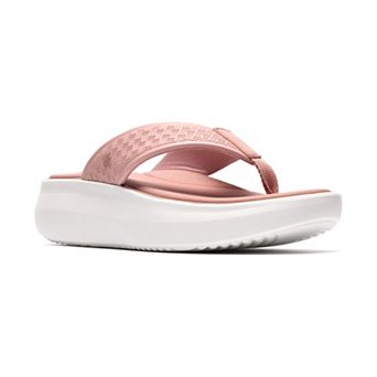 Clarks® Cloudsteppers Solevana Post Women's Cushioned Flip Flops