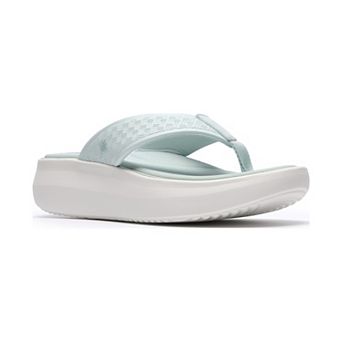 Clarks® Cloudsteppers Solevana Post Women's Cushioned Flip Flops