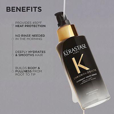 Kerastase Chronologiste Overnight Youth Serum for Dry, Thin, Aging