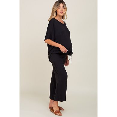 Maternity Cropped Pant Maternity Set