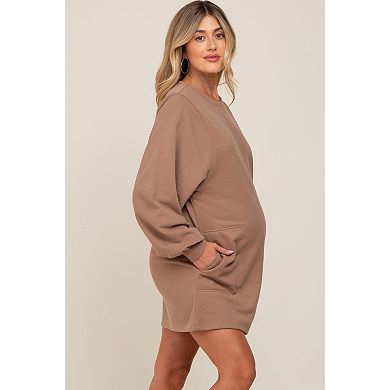 Maternity Ultra Soft Sweatshirt Dress
