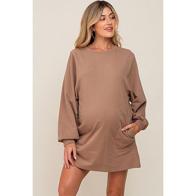 Maternity Ultra Soft Sweatshirt Dress