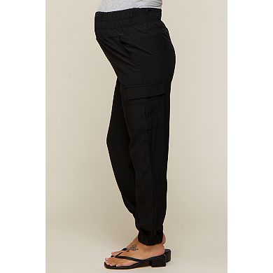 Maternity Cargo Pocket Joggers