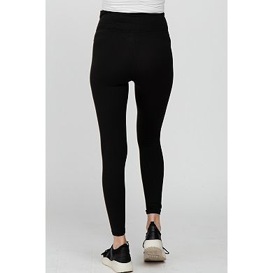 Maternity V-Waist Leggings