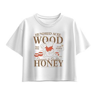 Girls 7-16 Disney's Winnie The Pooh Hundred Acre Wood Boxy Tee