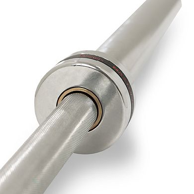 Sunny Health & Fitness 86” (7 ft) Olympic Barbell Bar with 30mm shaft