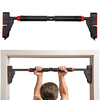 Sunny Health & Fitness Adjustable Door Mount Pull Up Bar