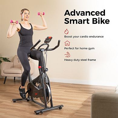 Sunny Health & Fitness ACTIVE 200 Smart Magnetic Cycling Exercise Bike