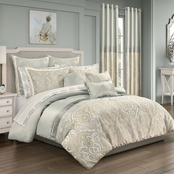Royal Court Printed Calmfield 3 pc Comforter Set with Shams