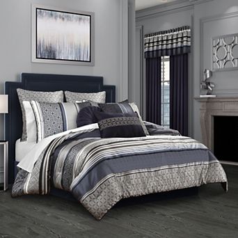 Royal Court Carlisle 3 pc Comforter Set with Shams