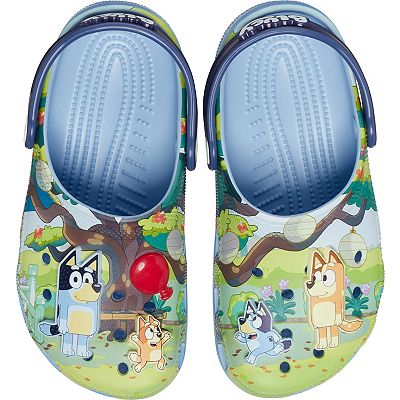 Crocs Bluey Classic Kids Slip-On Clogs display picture 3