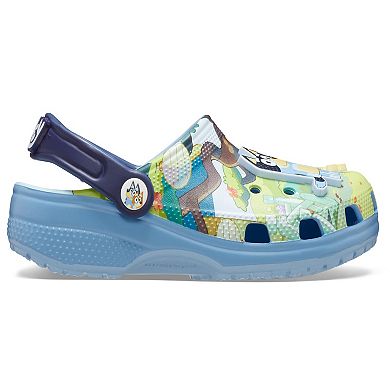 Crocs Bluey Classic Toddler Slip-On Clogs