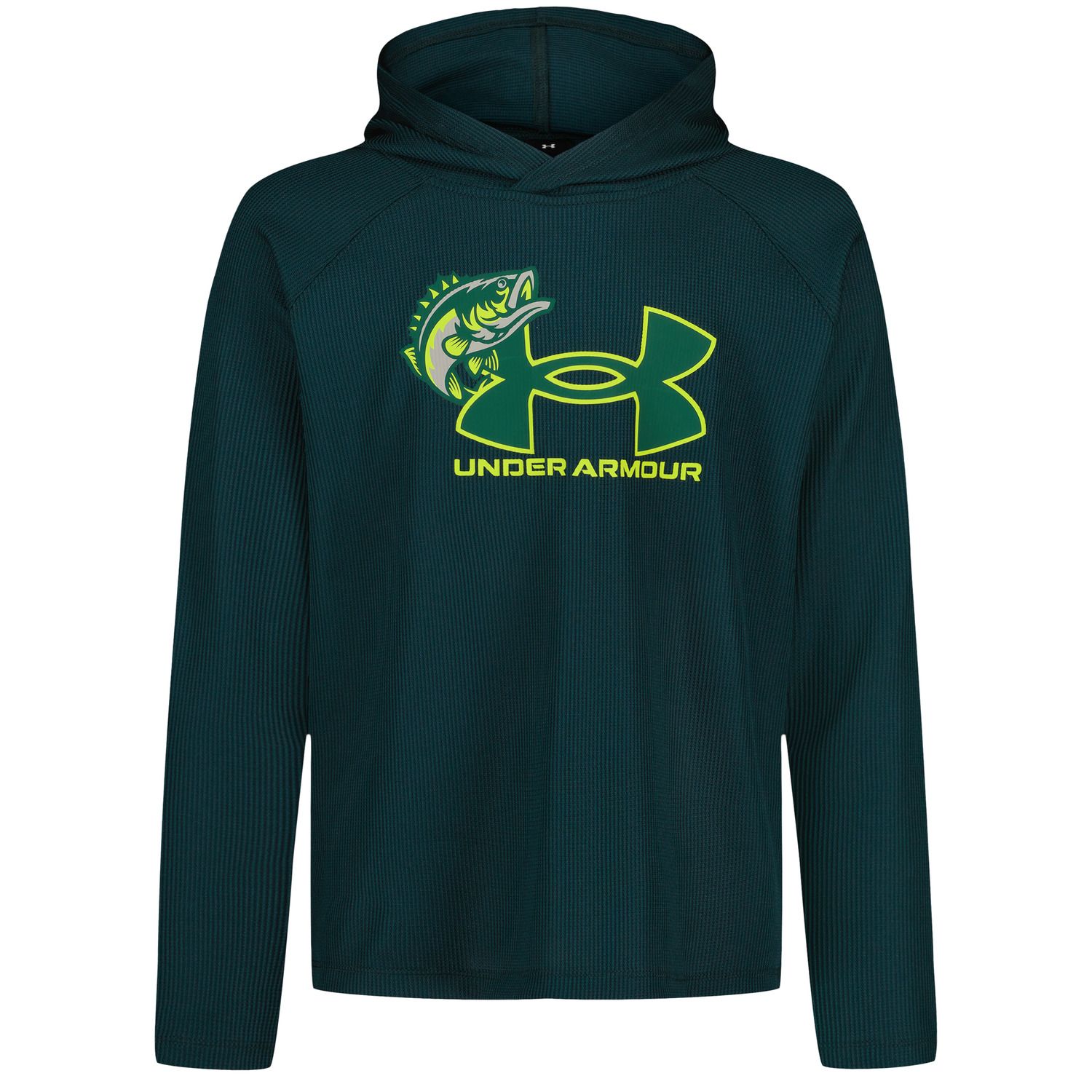 Худи Under Armour Graphic Thermal для мальчиков, цвет: Зелёный