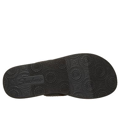 Skechers® Vinyasa Luxe Women's Bedazzled Cushioned Sandals