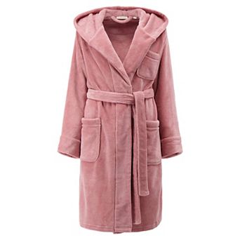 Women's Heat Holders Luxury Long-Sleeve Hooded Robe