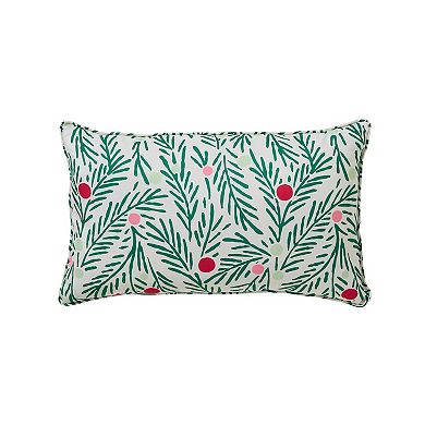 Hallmark Green Branches Holiday Comforter Set